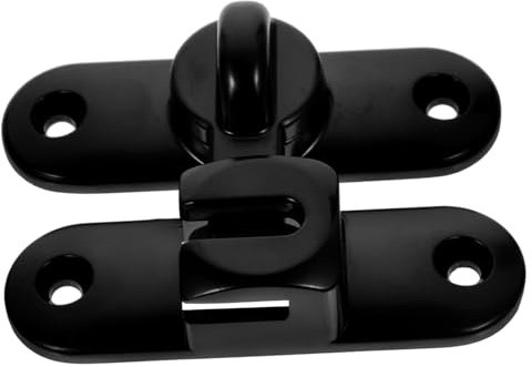 KALLORY 1Pezzi Acciaio Inossidabile Serratura Per Porta Ed Esterna e Bullone Per Scorrevoli Design Antintrusione