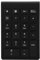 Mtlavishness BT304 22 Keys Numeric Keypad Wireless Mini Keyboard With Ergonomic Design And Scissor Foot Key Cap Structure Suitable For Android And Mac OS Systems Compatible With (Black)