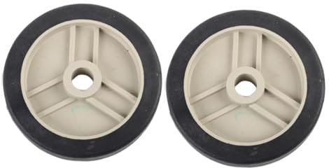 Harilla 2 ruedas de compresor de aire para una fácil movilidad, ligeras y prácticas. Reemplace los tornillos universales. No incluidos. Ruedas de repuesto, 5 Inch