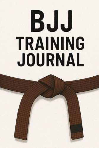 BJJ Training Journal: Notebook to Log Techniques, Goals & Rolling Notes