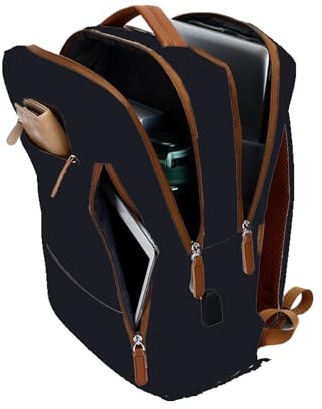 Damenrucksack Modisch Lässig | Reise Business Laptop Rucksack für tägliches Pendeln, Schule, Universität, , Outdoor, Wandern, Camping, Fitnessstudio,