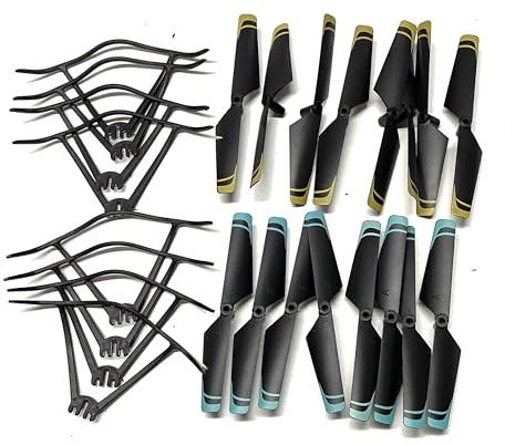 LZHUKOZ Propellerblattschutzrahmen für RC-Quadrocopter des Drohnen-Kits KY603 und KY605S