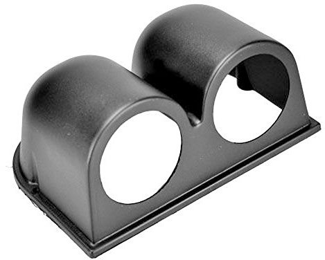 Mintice 2 Pulgadas 52mm Universal Doble Orificio Agujero Gauge Pod Soporte Calibre Soporte de Auto Gauge Bracket Tablero Instrumento Plana