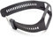 vhbw TPE Ersatz Armband kompatibel mit Tomtom Adventure, Golfer 2, Runner 2, Runner 3, Spark, Spark 3 Fitnessuhr, Smartwatch - 24,5 cm schwarz