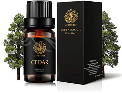Aromatherapie Zeder Ätherisches Öl, 100% reines Cedar Ätherisches Öl für Diffusoren, 10ml Therapeutic Grade Cedar Ätherisches Öl für Luftbefeuchter, Aroma Cedar Öl für Massage, Startseite