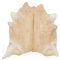 Vip Leather Cowhides Teppich aus Kuhfell, Farbe: Beige.