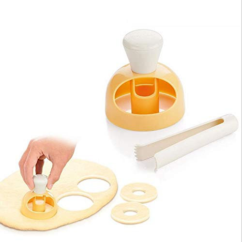 NA Jiexue Baking Pastry Tools Ciambella Ciambella Stampo Fai da Te Frittella per Ciambella fritta per Forno da Cucina