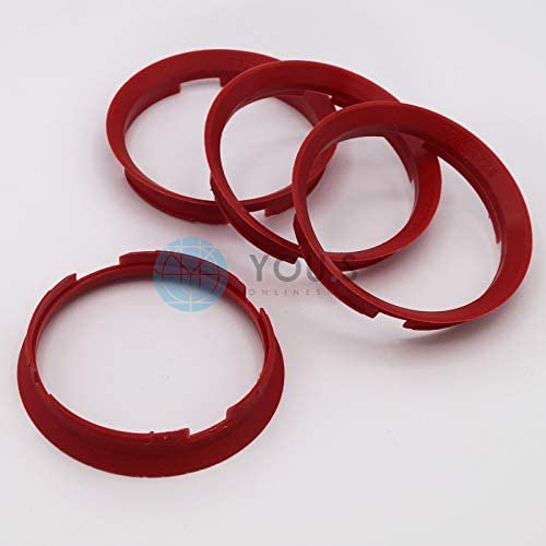 4 x ZENTRIERRINGE DISTANZRING für ALUFELGEN Z22D 76,9-72,6 mm Brock, Keskin, Tuning, Motec, Oxigin, RC, Tomason, Wheelworld, Advanti
