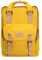 Doughnut MACAROON REBORN Rucksack Unisex 16L mit Laptopfach I Studenten-Rucksack funktionell & nachhaltig I Reise-Rucksack aus REPREVE® Recycled Fabric I handgefertigter Daypack in Mustard