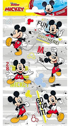 Mickey Glitzer-Aufkleber, 10 x 20 cm