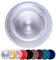 DaCakeWS 13-inch Silver Round Beaded Electroplating Charger Plate, Electroplating Technology Charger Plate, Suitable for Restaurant, Party, Wedding,Festive Decorations