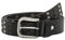 Redbridge Herren Gürtel Echtleder mit Nieten Nietengürtel Ledergürtel Leather Belt Schwarz 100