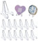DIDUDIDU Acryl Staffelei Ständer Aufsteller - Münzen Halter Und Halterung - Mini Münzständer - Karten Ständer Klein - Medaillen Aufbewahrung - Taschenuhr Aufsteller - 15 Pack