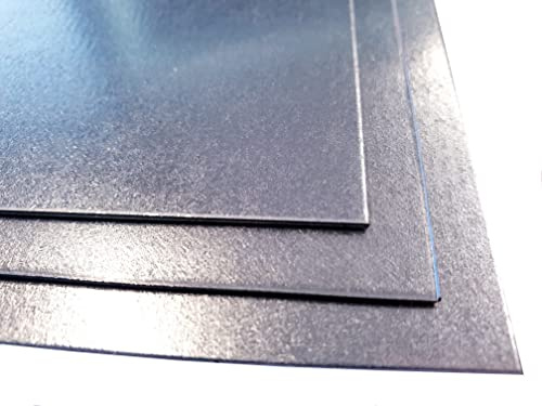 Stahl verzinkt DX51D, Stärke 0,75mm, Zuschnitt 300mm x 250mm | 104 weitere Zuschnittsgrößen und 4 verschiedene Materialstärken auswählbar | Stahlblech Platte Stahlplatte Feinblech