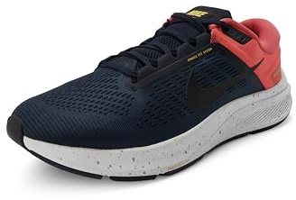 Nike DA8535 Nike AIR Zoom Structure 24 Men Obsidian Bright Crimson UK 8
