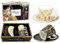 Carmani - Espressotassen mit Untertassen, 2er-Set, mit Gustav Klimt, Der Baum des Lebens, Geschenkverpackung 100 ml