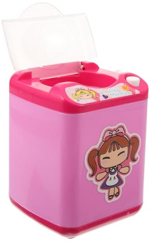 Housoutil limpiador de brochas de maquillaje mini lavadora para esponja de maquillaje limpiador de maquillaje cepillo de limpieza máquina limpiadora de brochas de maquillaje