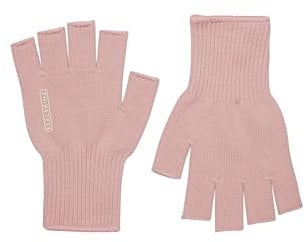 SealSkinz Thornham Unisex Solo Nicht Wasserdichter Halbfingerhandschuh aus Merinowolle | Outdoor Handschuhe | Einheitsgröße | Rosa