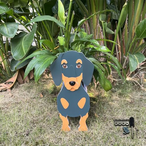 Hunde-Pflanzgefäß, große Tier-Hunde-Blume, Kaktus-Pflanztöpfe für den Außenbereich, Gartendekoration, Dackel, Pflanzenaufbewahrungsbehälter, Halter, Büro, Zuhause, Innendekoration, Geschenk für