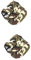 Kisangel 2stücke Pet Dog Baseball Cap Mit Ohrlöchern Atmungsaktive Camouflage Hundemütze Aus Strapazierfähigem Canvas Für Kleine Hunde Sonnenschutz Für Outdoor-aktivitäten