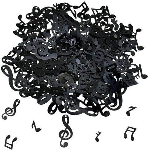 30G Notenkonfetti, Notendeko, Musikdeko, Musiknotendeko, Tischdeko Zur Taufe, Streudeko Zum Geburtstag (Ca. 2000 Stück)