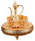 Baoblaze Ensemble de Cafetière Turque Vintage pour Le Service de Thé, Rose