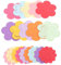 Housoutil 1 Satz Gequillte Papierrosen Farben Streifen Quilling-Papier bunt Blumen- kleine Papierblumen Papier -Quilling -Werkzeuge Origami Papier selber Machen DIY liefert