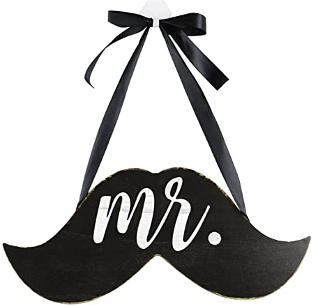 Home Decor Craft Ornament Weihnachtsbaum Handgemachte Ornamente Mr and Mrs Schild für Hochzeit Kunst und Weihnachten Holzrahmen zum Basteln Große Holzrahmen Wand