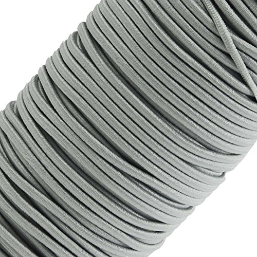 50m Spule Gummikordel Gummischnur 3mm Bekleidungsgummi Hutgummi, 27 Farben
