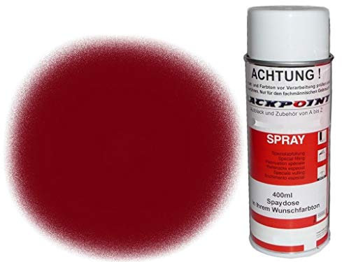 Lackpoint Pintura de coche en aerosol 1 K DDR Trabant Jawa Rojo 400 ml