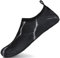 SAGUARO Badeschuhe Herren Wasserschuhe Damen Strandschuhe Schnelltrocknend Schwimmschuhe Licht Weich Aquaschuhe Neoprenschuhe Hausschuhe Ruß Gr.44/45