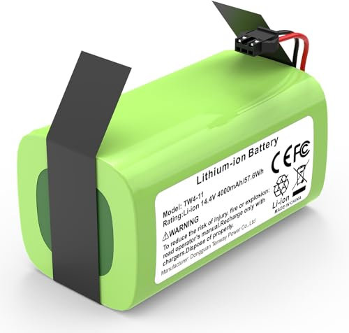 LabTEC Batería de Repuesto para aspiradora Eufy RoboVac 11, 11S, 11S, MAX, 30, 15C, 15T, 12, 35C y Deebot N79S, DN622 Cordlss