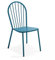 Oviala Bistrostuhl aus Metall, Pacific Blue