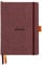 Rhodia 120035C - Rhodia ORANGE Botanique - Notizheft Goalbook mit flexiblem Einband aus Kunstleder, DIN A5, DOT Lineatur, 120 Blatt, elfenbeinfarbiges Papier 90g, Amarant, 1 Stück