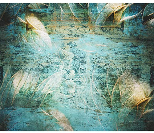 murando - Fototapete Premium-Vlies Abstrakt 100x70cm - Foto Tapete Wohnzimmer Moderne Vliestapete XXL Wandtapete Motivtapeten Bildtapete 3d Effekt Wand Dekoration türkis wie gemalt f-A-10119-a-a