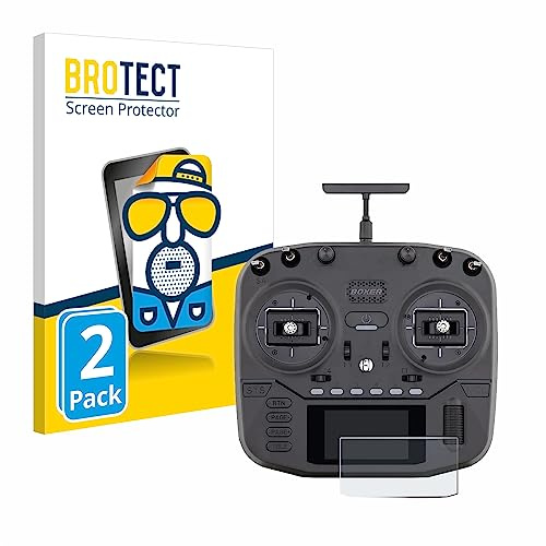 BROTECT Schutzfolie für Radiomaster Boxer | 2 Stück Entspiegelnder Displayschutz Made in Germany Matte Displayschutz-Folie Anti-Reflex Anti-Fingerprint Einfache Montage