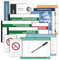 Pack de mise en conformité Garage Automobile - 7 Affichages et 6 Registres obligatoires avec 1 stylo-feutre offert - Édition 2025 - Kit de fixation inclus - Fabriqués en France - LEGIMEDIA ÉDITIONS