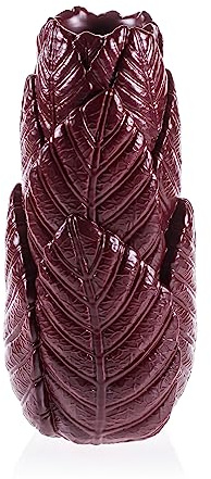 Youartme Deko Vase Kastanienbraun 110 x 110 x 230 mm - Modern Vasen Deko Hohe - Aesthetic Flower Vase - Beton Dekovasen - Dekovase Hoch - Dekoration für Innenbereich