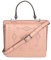 Gave Lux Damenhandtasche. Handwerkliches Produkt. Außenmaterial: Echtes Leder. HERGESTELLT IN ITALIEN. GLX2218855423FBG-ROSA_PINK. 15x18x10 cm