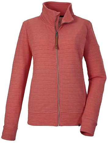 G.I.G.A. DX Damen Strickfleecejacke/Fleecejacke GS 102 WMN KNTFLC JCKT, dunkelkoralle, 42, 41660-000