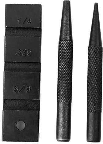 Pocket Chainsaw Breaker & Joiner, Energy Saving Easy Remove Punch and Connector Tool Kit Chainsaw Rivets Chainsaw Link Removal Tool Accessories for Chainsaw Repair