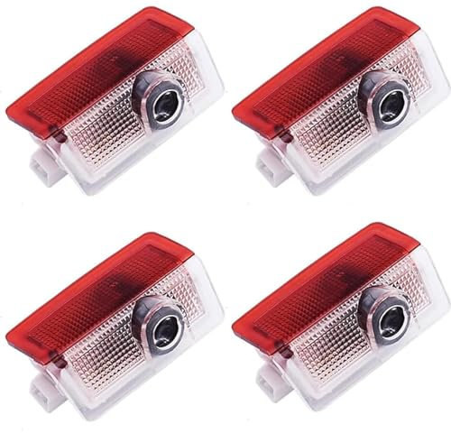 Autotür led licht Logo projektor Mercedes Benz, 4 Stück Unterbodenbeleuchtung Auto, Willkommen LED Licht, Einstiegsbeleuchtung Kompatibel Zubehör für A B C E M G AMG er W166 W176 W205 W212