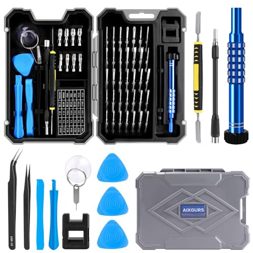 55 in 1 Precision Computer Screwdriver Set for Nintendo, PS3,Xbox Controllers,PC,Macbook,Phone,40mm Extended Screwdriver Bit,Professional Magnetic Repair Tool Kit
