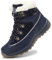 ARRIGO BELLO Stivali Da Neve Donna Invernali Scarpe Da Donna Invernale Trekking Stivaletti Outdoor Casual Camminate Antiscivolo Boot (I Blu,EU 40)