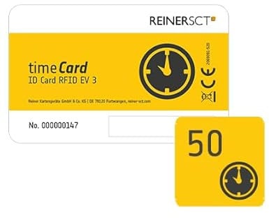 REINER SCT timeCard Premium Chipkarte 50 DES