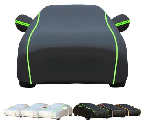 Bache Voiture Exterieur pour Citroen Ami Electric 2020-2024,Housse De Voiture Imperméable, Respirant Et Anti-Poussière, Coupe-Vent, Anti-âge, Anti-Ultraviolet