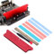 Set di raffreddamento RAM per memoria, dissipatore di calore in lega di alluminio a doppio lato per DDR1 DDR2 DDR3 DDR4 ECC (Rosso)