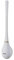Sandsberg Moderne Flexible Silikon-Toilettenbürste(KAUFEN 1,Weiß)
