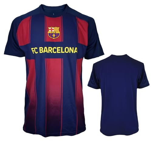 FC Barcelona Maglia Calcio Stagione 2025/26. Replica Stadio Ufficiale per Adulto, Ragazzo e Bambino