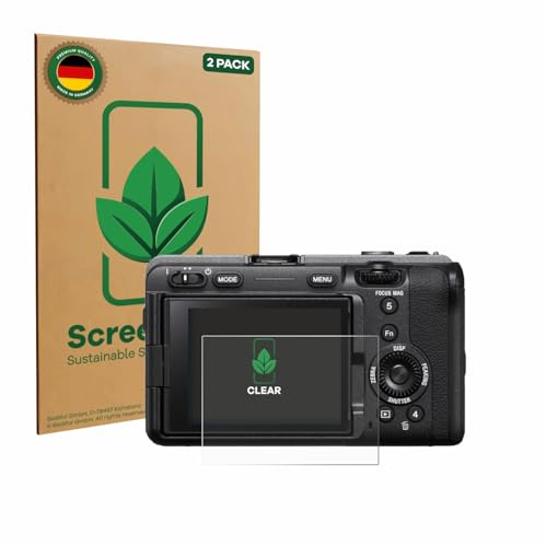 ScreenLeaf Schutzfolie für Sony FX3A (ILME‑FX3A) | 2 Stück Transparenter Displayschutz Made in Germany Klare Displayschutz-Folie Kratzfest